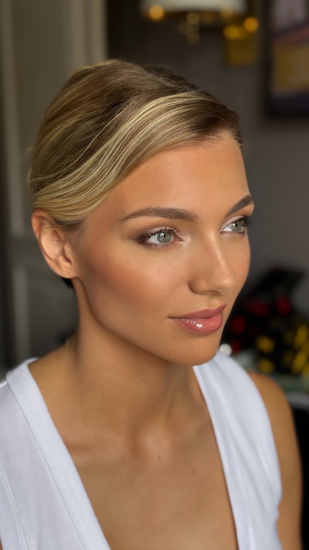 Mise en beauté événementielle, teint glow