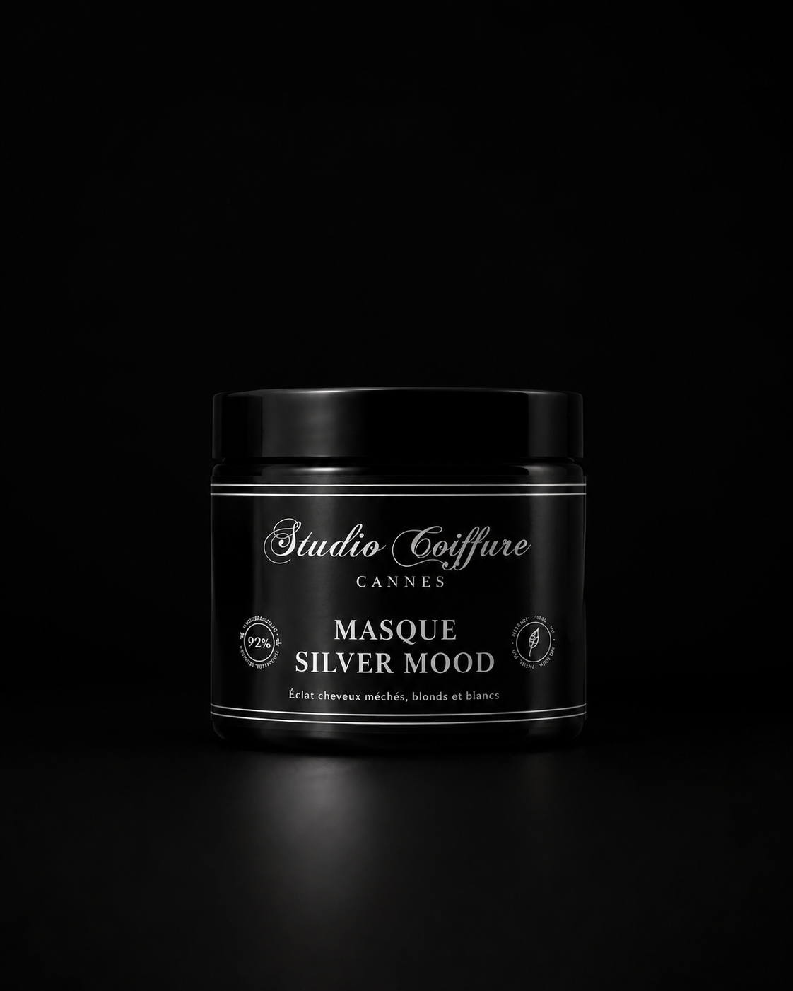Gamme Blonde — Masque Silver Mood — produit capillaire Studio Coiffure Cannes
