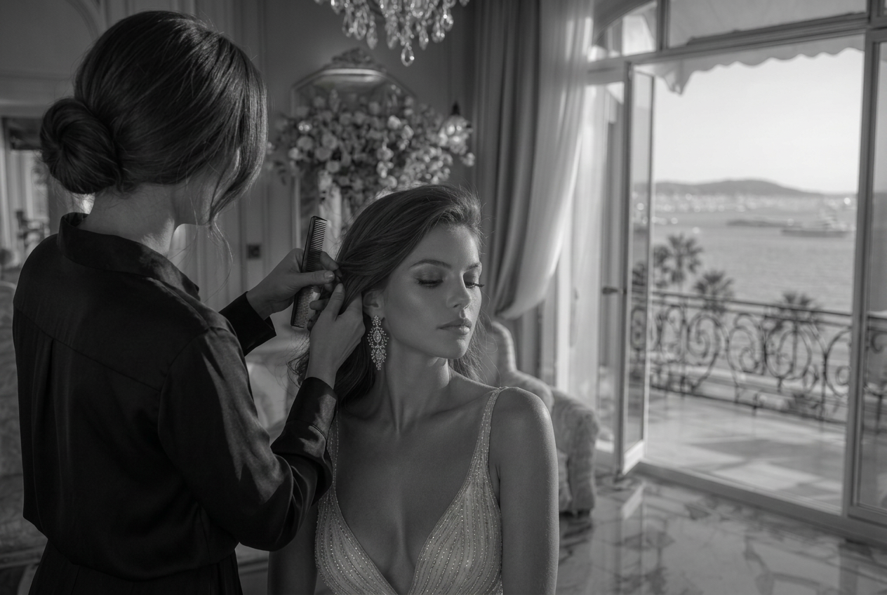 Prestation beauté privée — hôtels et événements Cannes